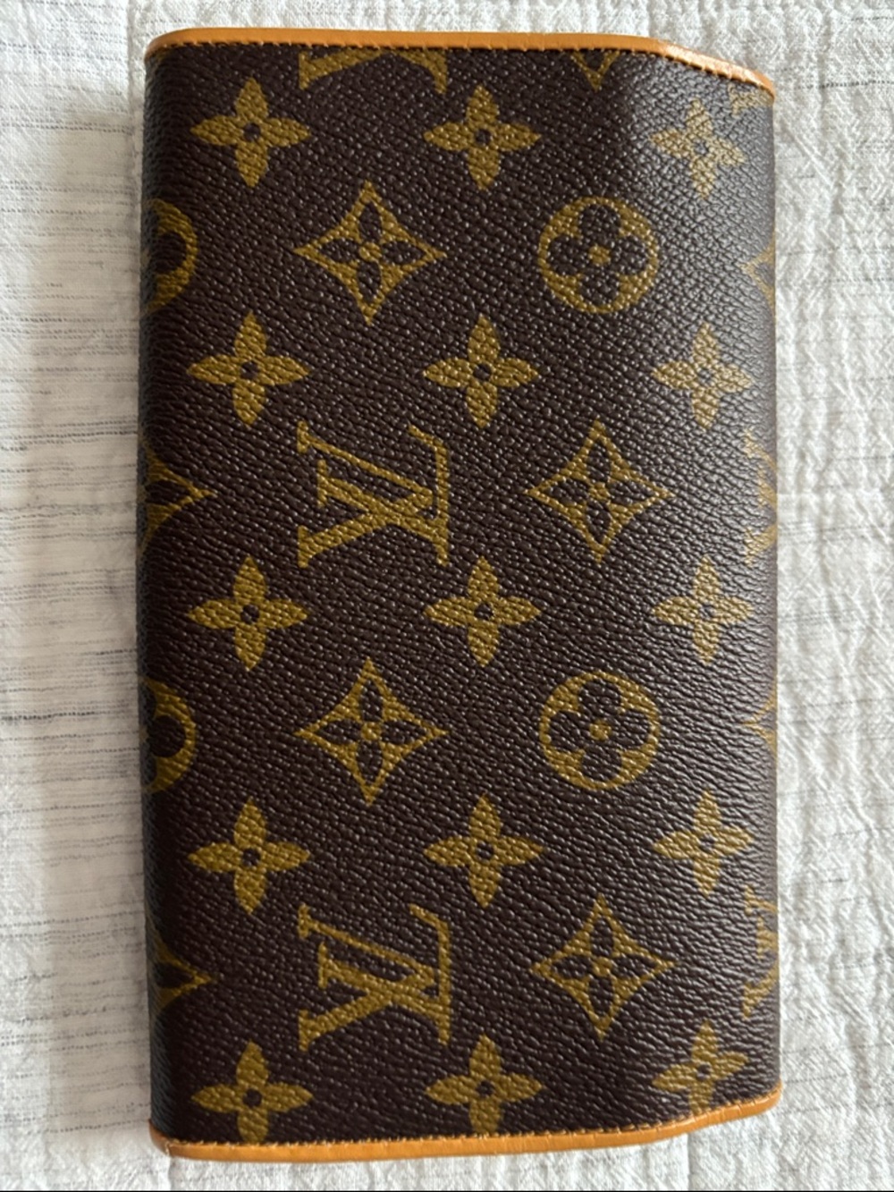 Louis Vuitton Brown and Tan Monogram Long Wallet - Picture 8 of 14
